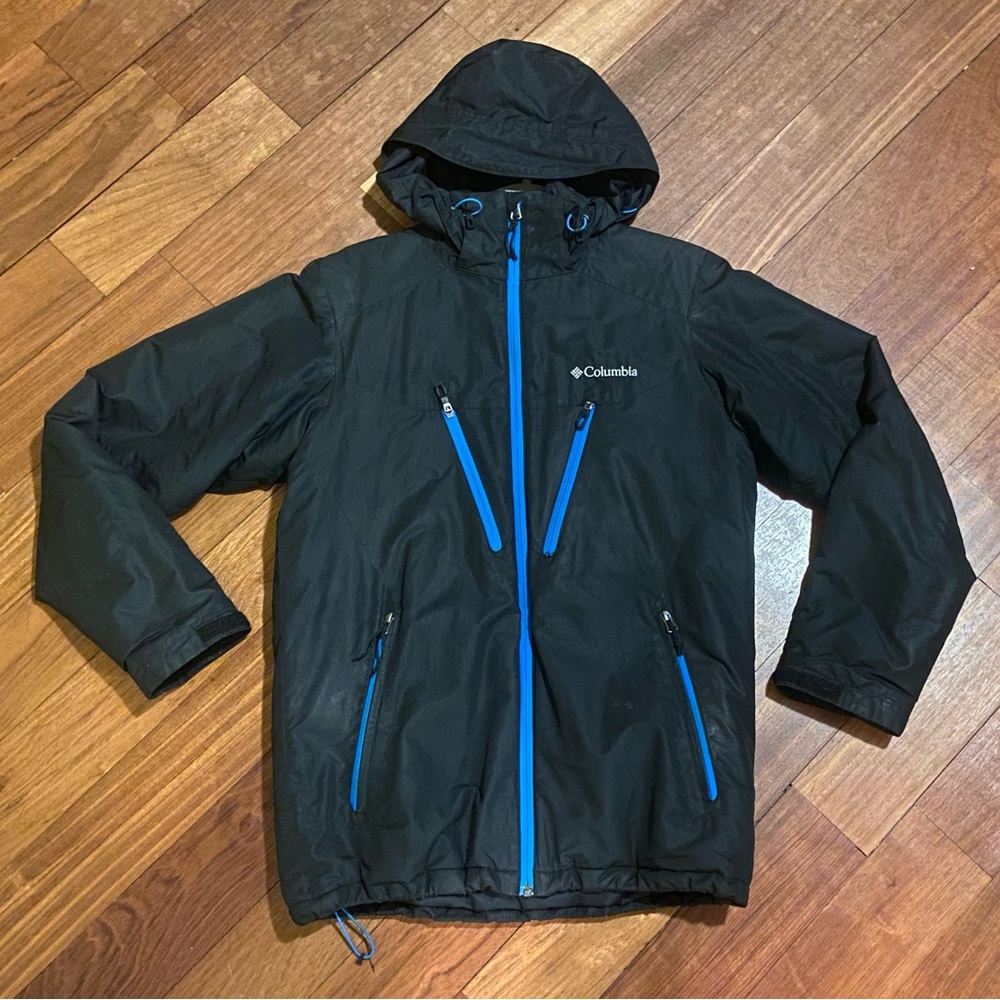 Black Columbia Rain Jacket